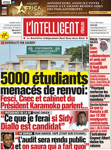 L’intelligent d’Abidjan N° 4487