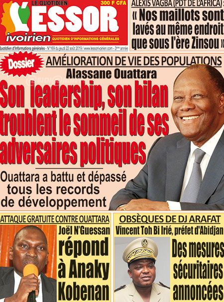 L’Essor Ivoirien N° 169