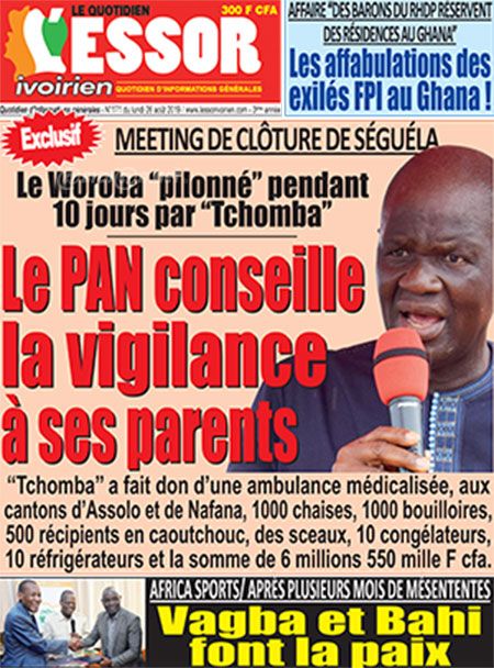 L’Essor Ivoirien N° 171