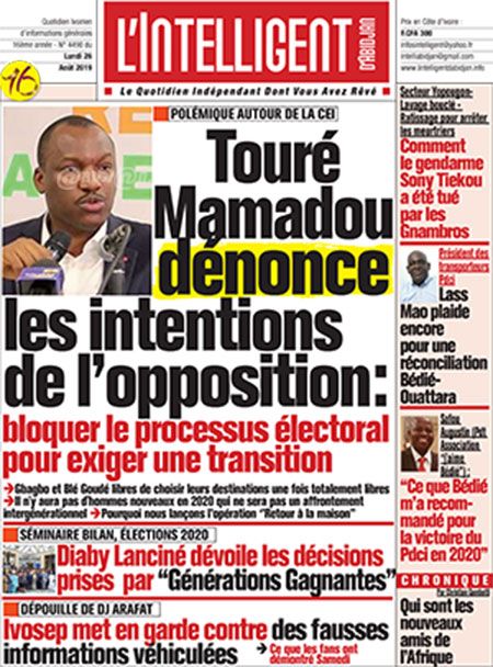 L’intelligent d’Abidjan N° 4490