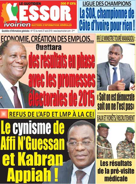 L’Essor Ivoirien N° 172
