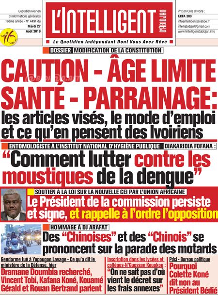 L’intelligent d’Abidjan N° 4491