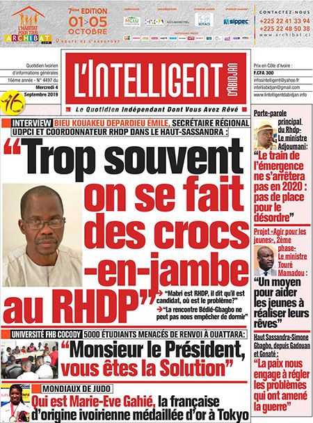 L’intelligent d’Abidjan N° 4497