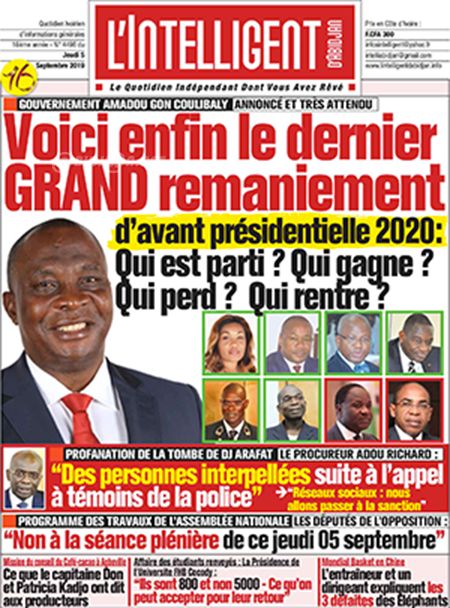 L’intelligent d’Abidjan N° 4498