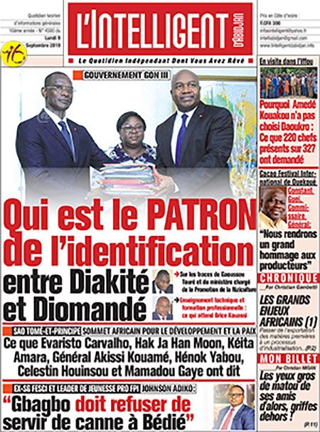 L’intelligent d’Abidjan N° 4500