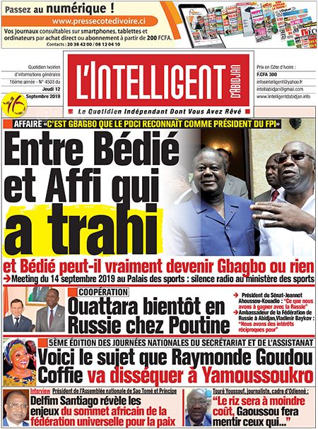 L’intelligent d’Abidjan N° 4503