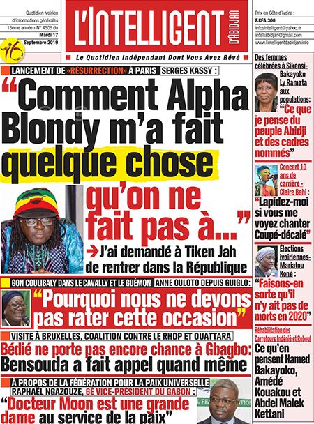 L’intelligent d’Abidjan N° 4506