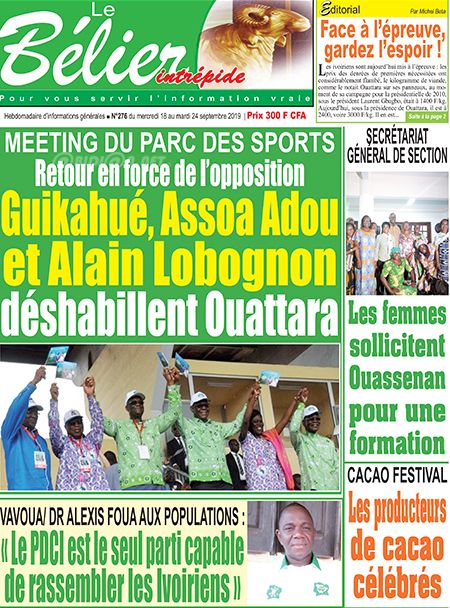 Le Bélier Intrépide N° 276