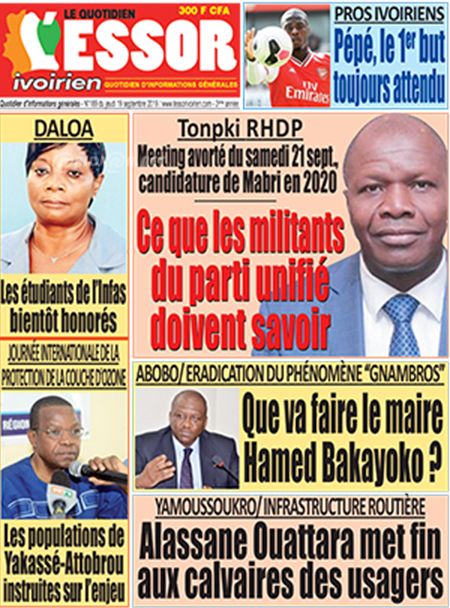 L’Essor Ivoirien N° 189