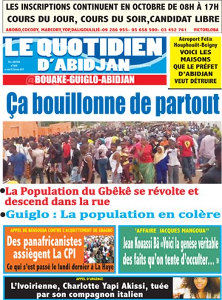 Le Quotidien d’Abidjan N° 2690