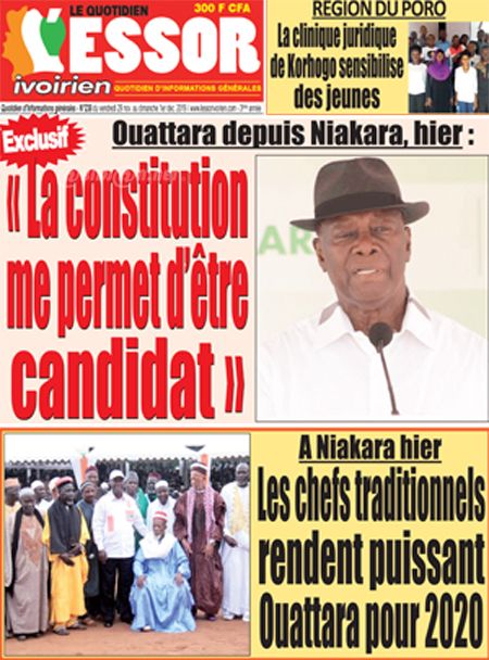 L’Essor Ivoirien N° 238