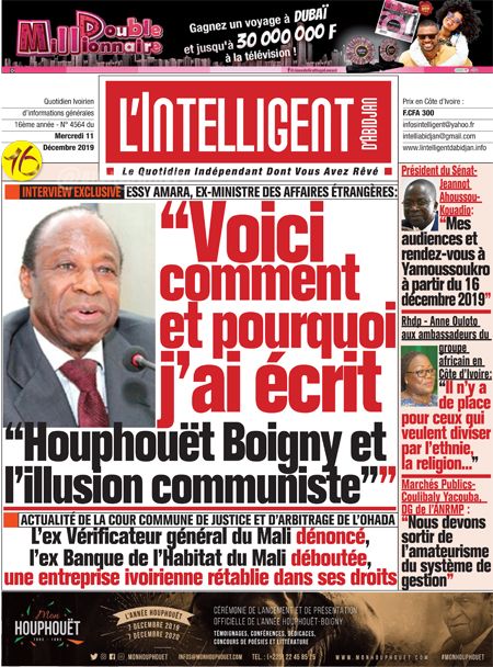 L’intelligent d’Abidjan N° 4564