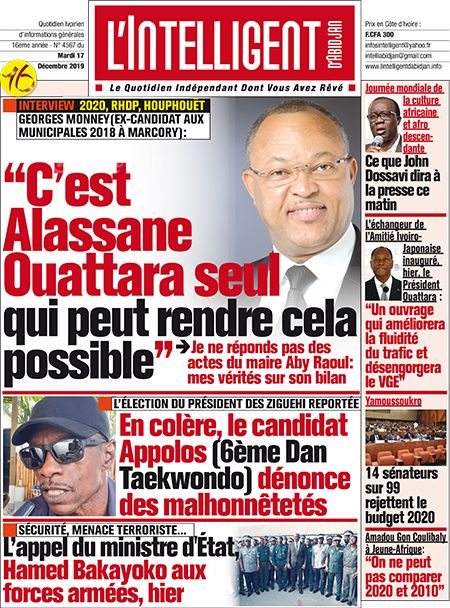 L’intelligent d’Abidjan N° 4567