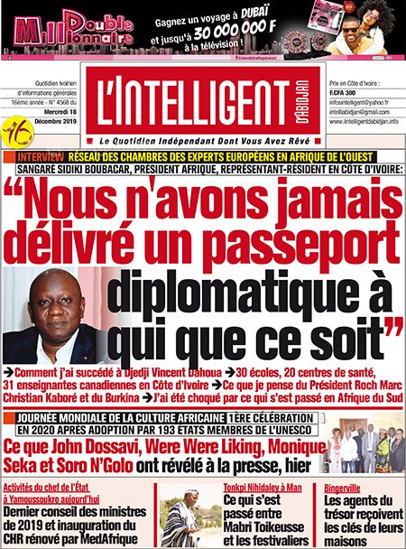 L’intelligent d’Abidjan N° 4568