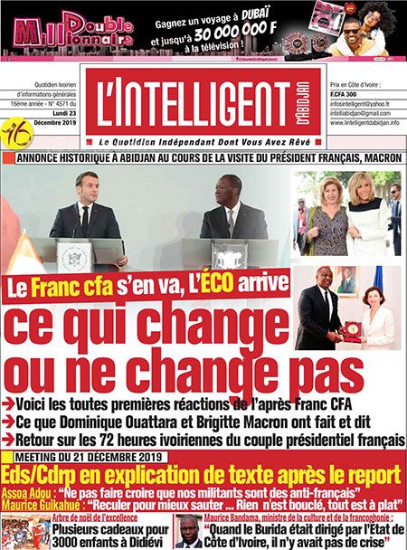 L’intelligent d’Abidjan N° 4571