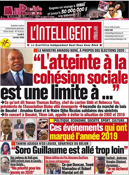 L’intelligent d’Abidjan N° 4578