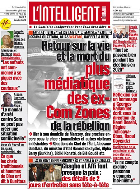 L’intelligent d’Abidjan N° 4579