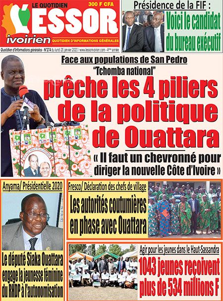 L’Essor Ivoirien N° 274