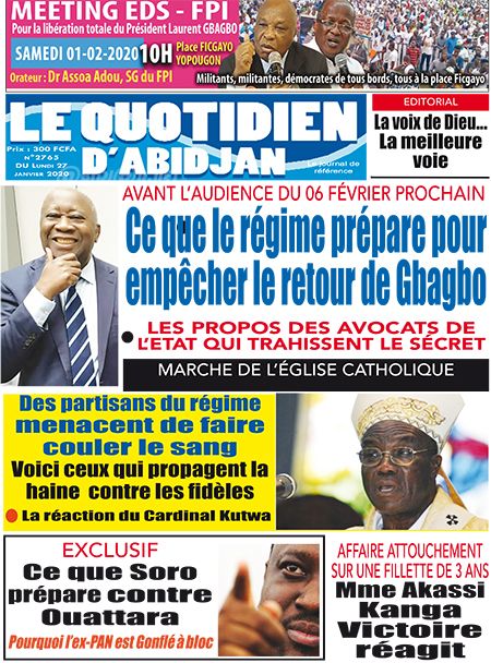 Le Quotidien d’Abidjan N° 2766