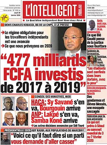 L’intelligent d’Abidjan N° 4592