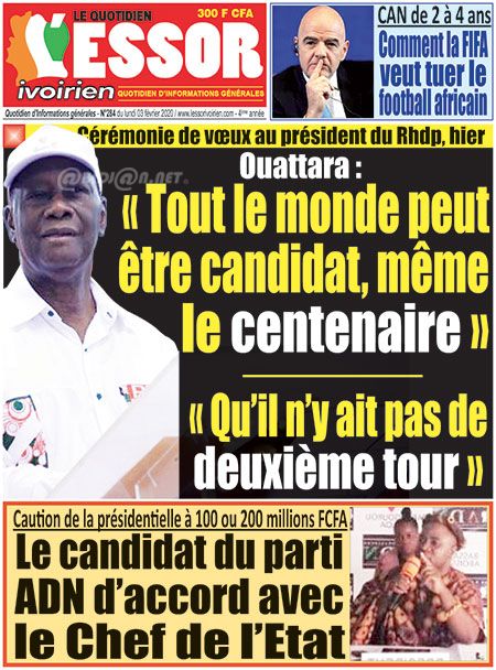 L’Essor Ivoirien N° 284