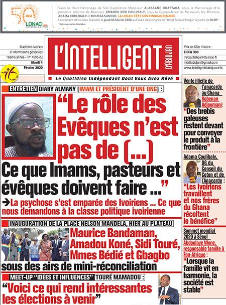 L’intelligent d’Abidjan N° 4595