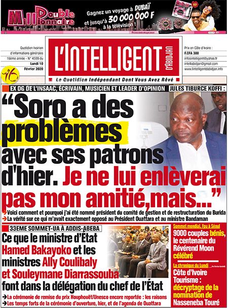 L’intelligent d’Abidjan N° 4599