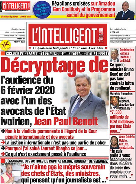 L’intelligent d’Abidjan N° 4600