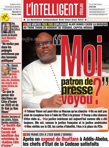 L’intelligent d’Abidjan N° 4601