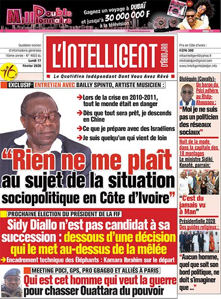 L’intelligent d’Abidjan N° 4603