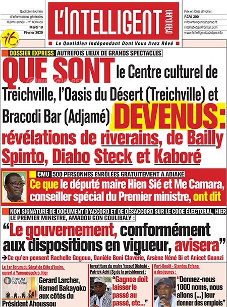 L’intelligent d’Abidjan N° 4604