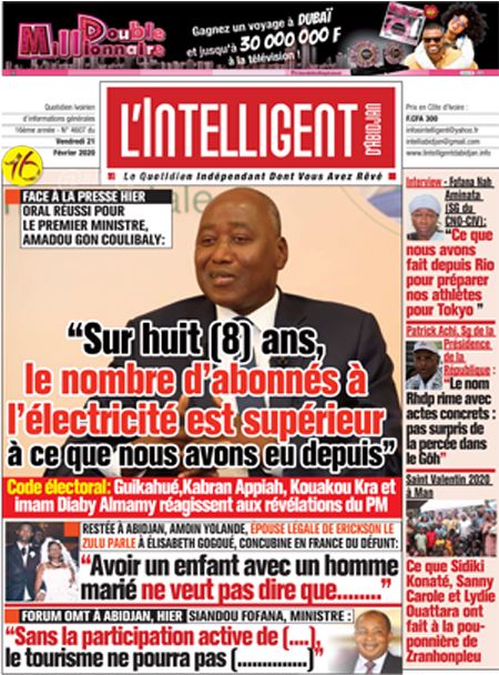 L’intelligent d’Abidjan N° 4607