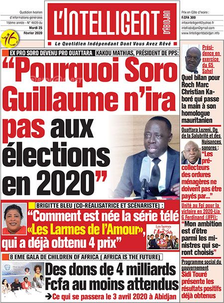 L’intelligent d’Abidjan N° 4609