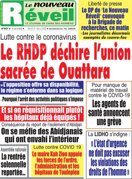 Le Nouveau Réveil N° 5431