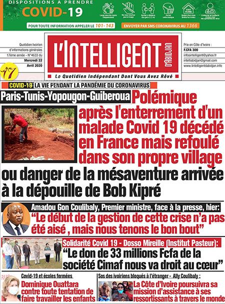L’intelligent d’Abidjan N° 4633