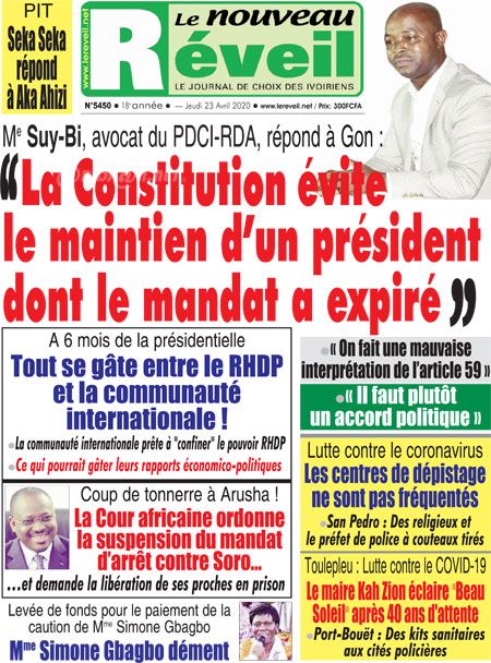 Le Nouveau Réveil N° 5450