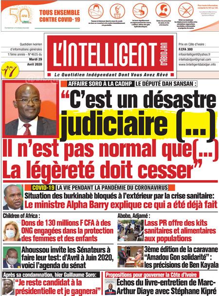 L’intelligent d’Abidjan N° 4635