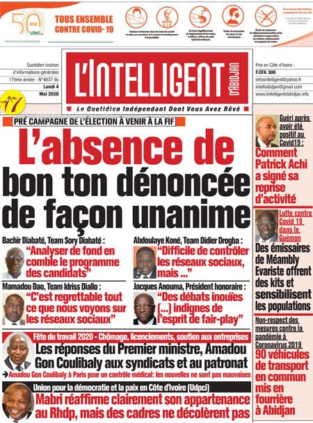 L’intelligent d’Abidjan N° 4637