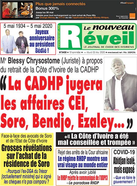 Le Nouveau Réveil N° 5458