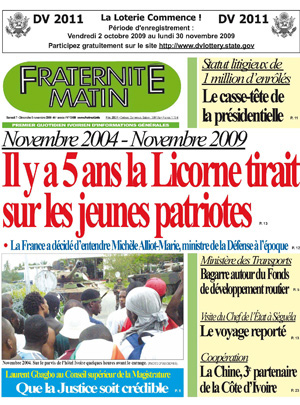 Fraternité Matin N° 13499