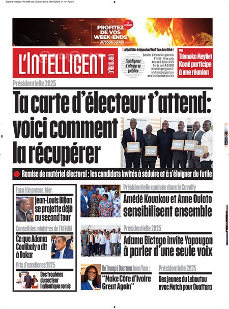 L’intelligent d’Abidjan N° 5589