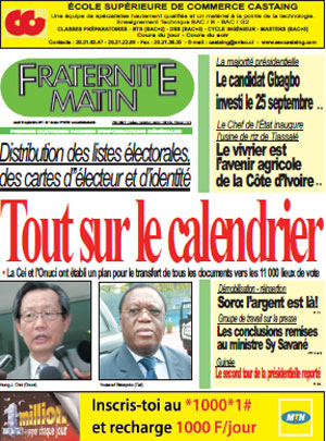 Fraternité Matin N° 13756