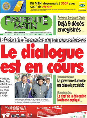 Fraternité Matin N° 13843