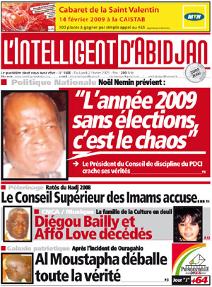L’intelligent d’Abidjan N° 1606