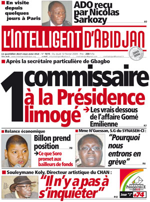 L’intelligent d’Abidjan N° 1615