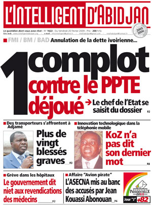 L’intelligent d’Abidjan N° 1622