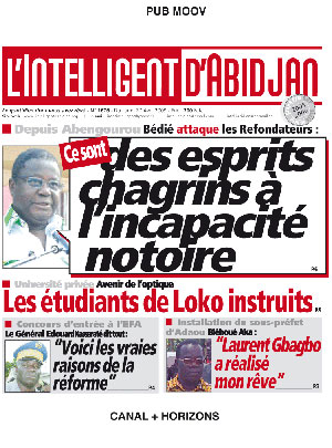 L’intelligent d’Abidjan N° 1676