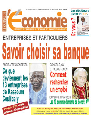 Le Journal De L’Economie N° 22