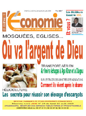 Le Journal De L’Economie N° 21