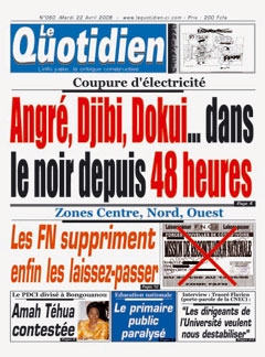 Le Quotidien d’Abidjan N° 60